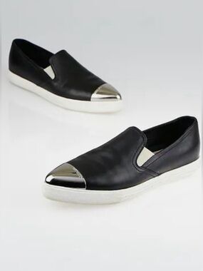 Miu Miu Leather Loafers
